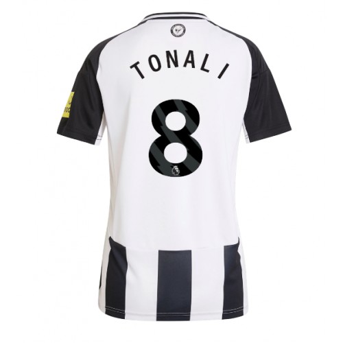 Dres Newcastle United Sandro Tonali #8 Domaci za Žensko 2024-25 Kratak Rukav